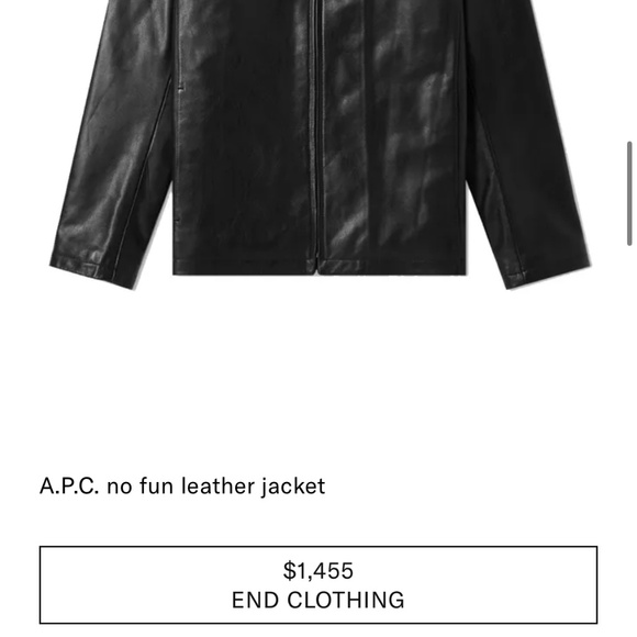 APC leather Jacket - Picture 6 of 11
